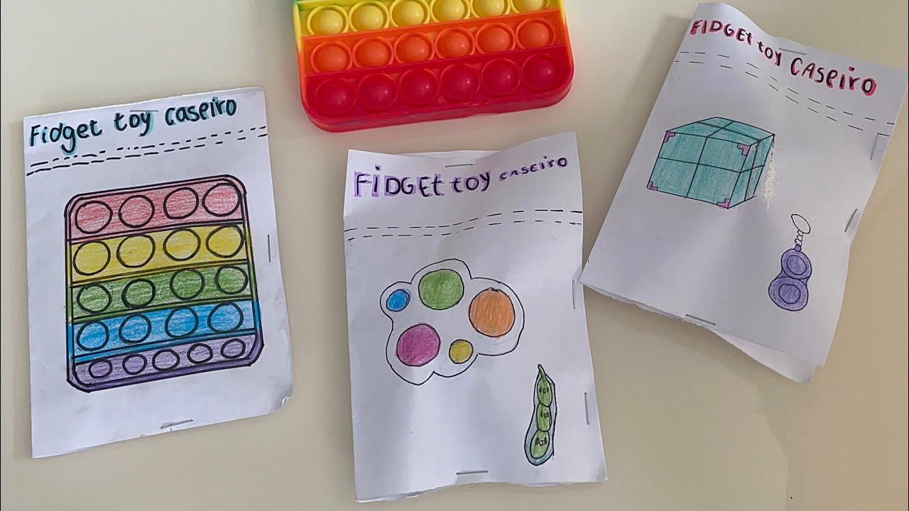FIDGET TOYS CASEIROS