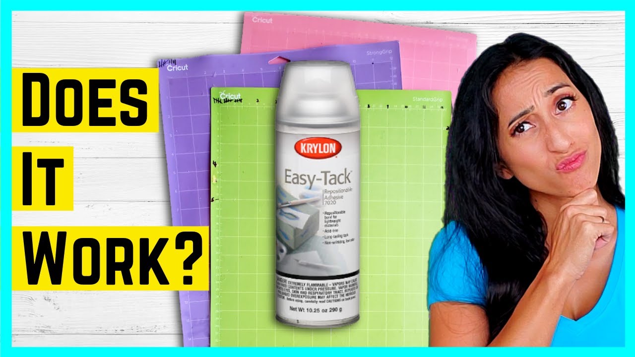 Can you Restick Your Cutting Mat with Krylon Easy Tack | The Do's & Don'ts!