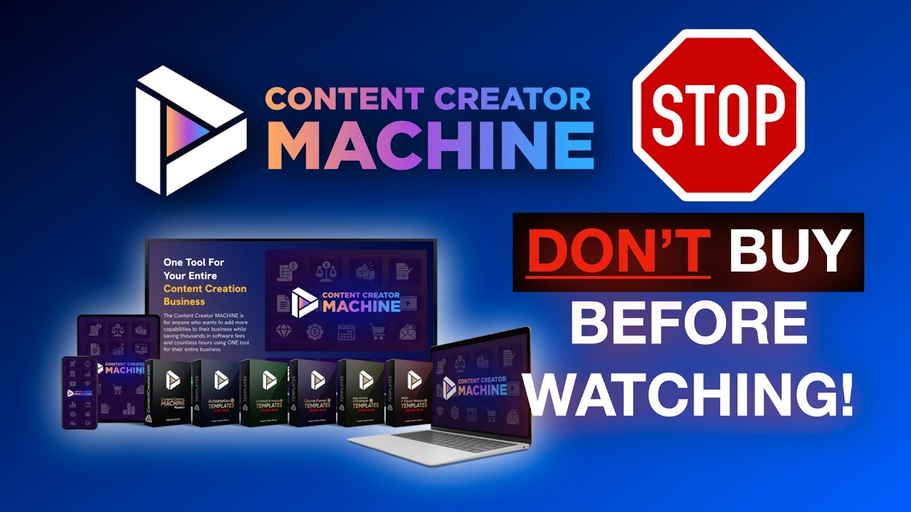 CONTENT CREATOR MACHINE REVIEW | MUST WATCH BEFORE BUYING