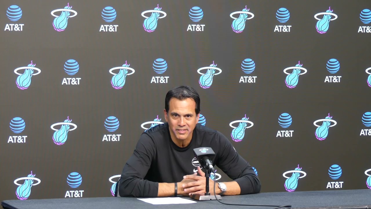 Эрик Споэльстра комментирует 60 очков Луки Дончича в матче «Майами Хит» — «Лейкерс», Пауэлл вышел...