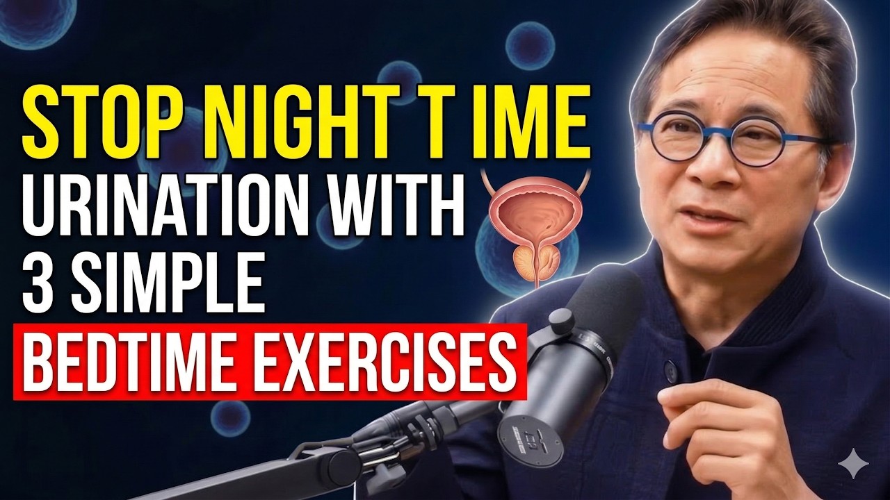3 Bedtime Exercises to Empty Your Bladder Fast | Dr. William Li