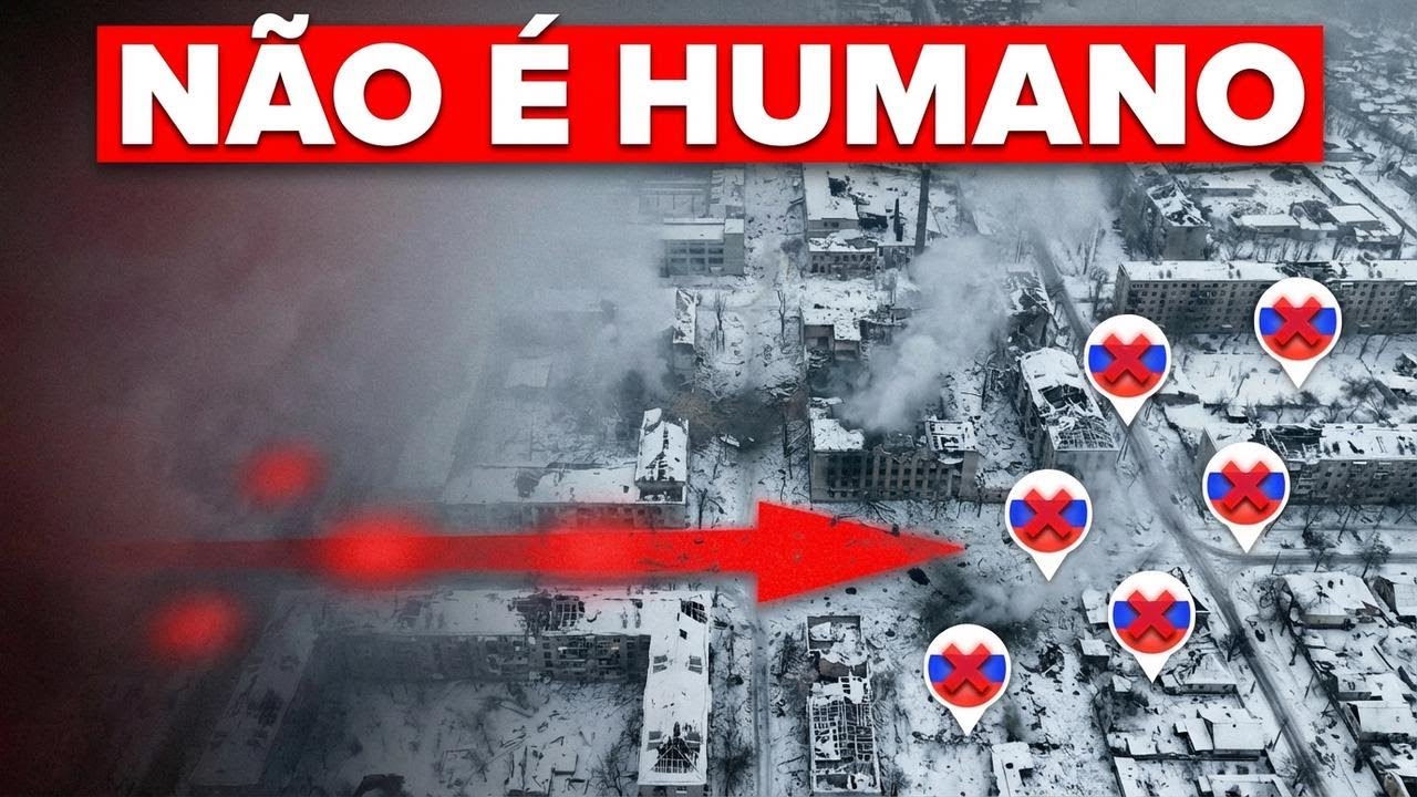 Russos esperavam soldados ucranianos... Mas algo MUITO pior estava à espera deles