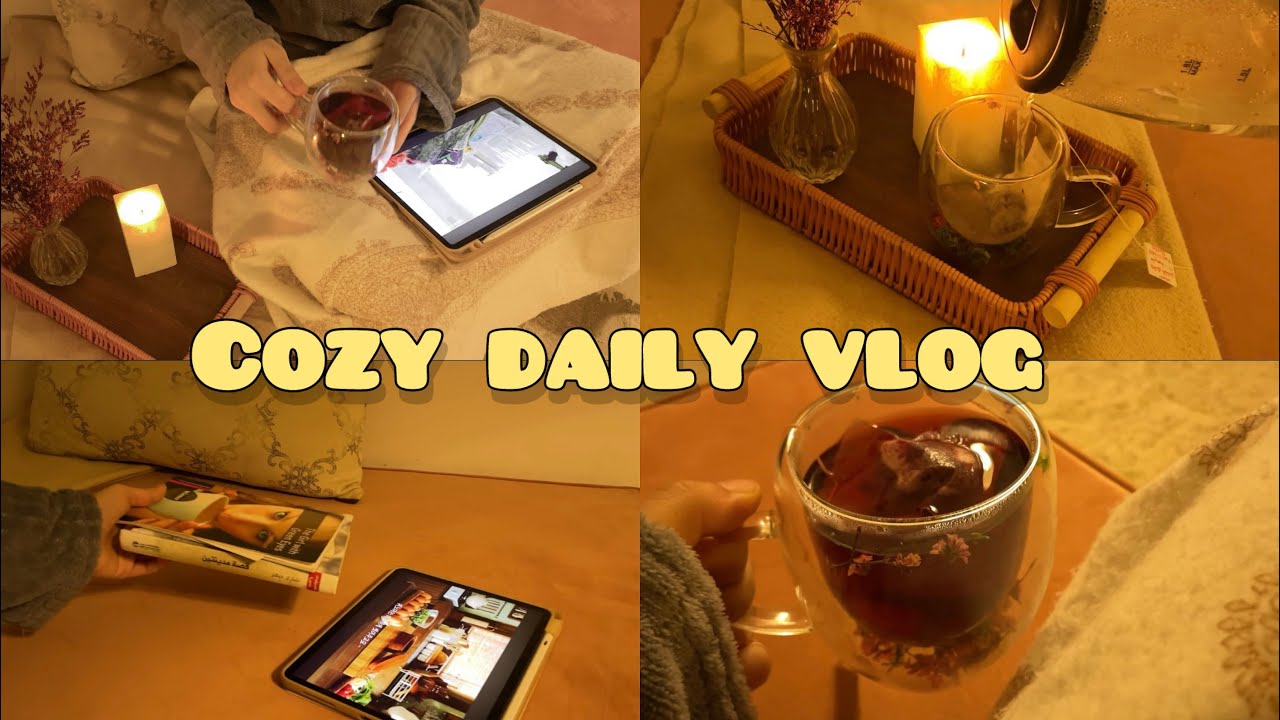 Cozy daily vlog 💛🧸 night，routine，clean 