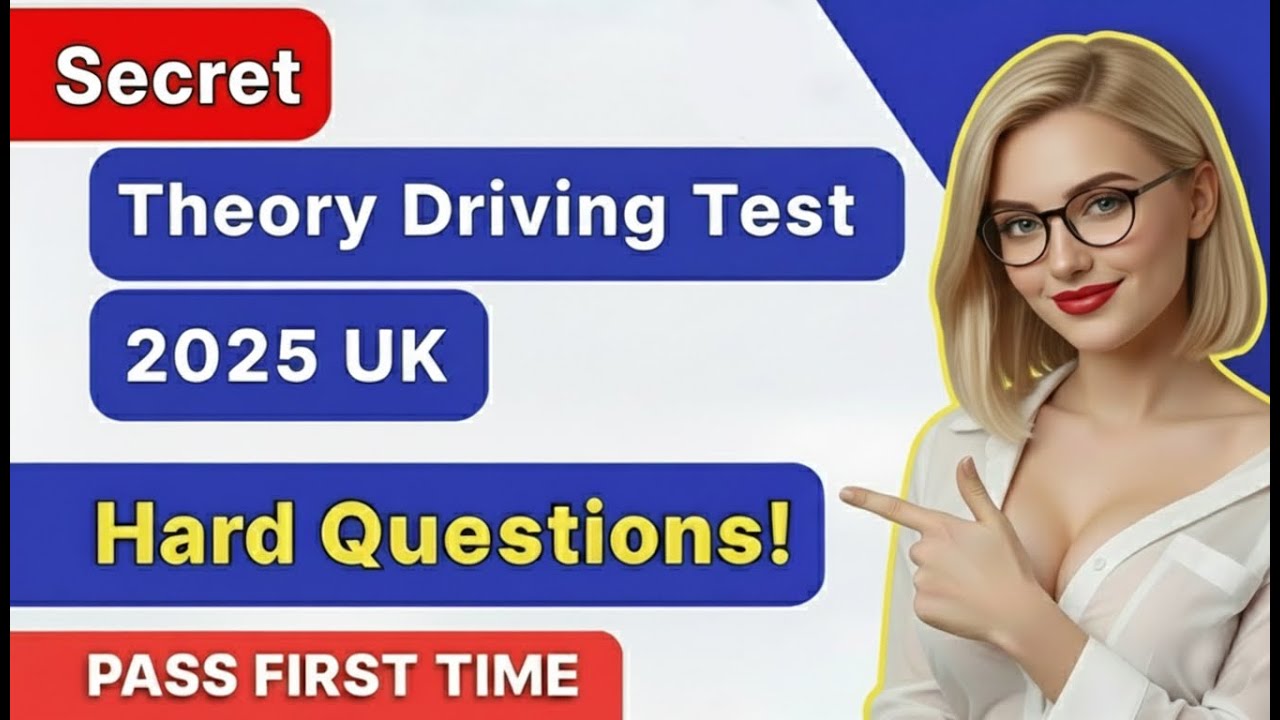95% PASS THRESHOLD Theory Test 2025 UK 150 DVSA QUESTIONS You Must Master!
