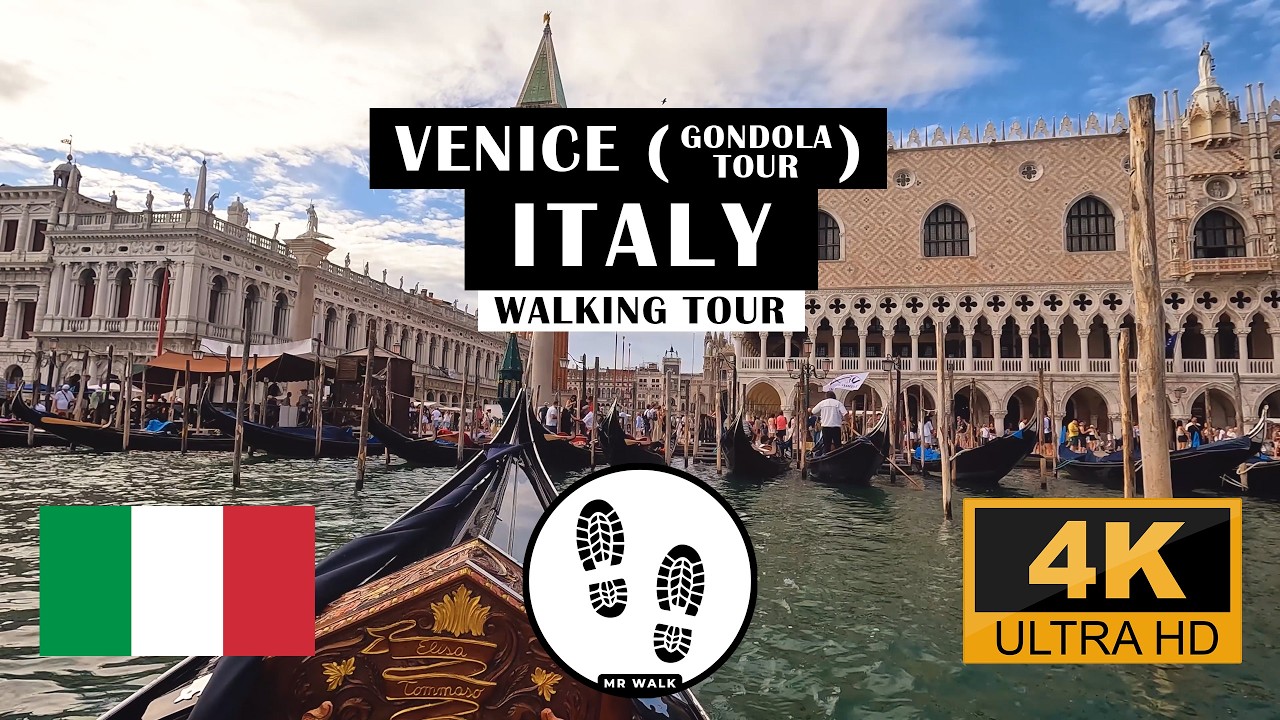 Venice Gondola Ride 🇮🇹 | A Peaceful Journey Through the Canals of Venice