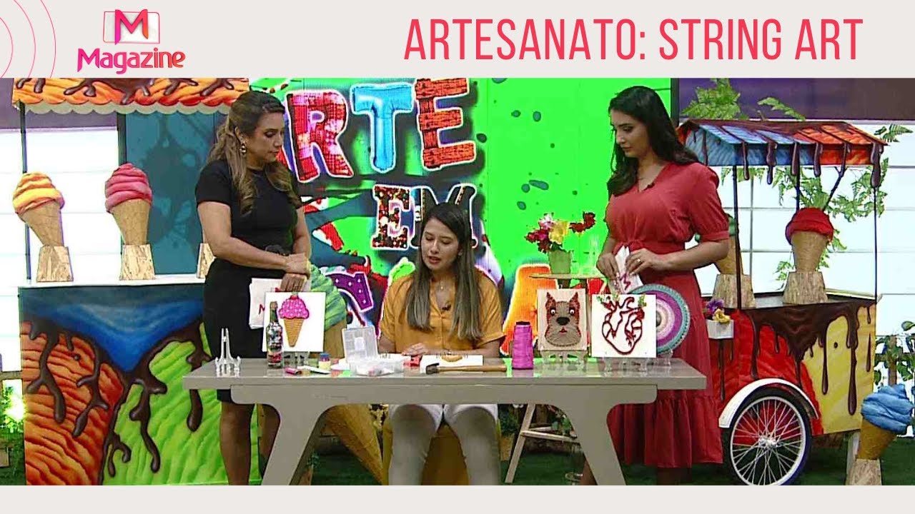 STRING ART: Como fazer artesanato em pregos