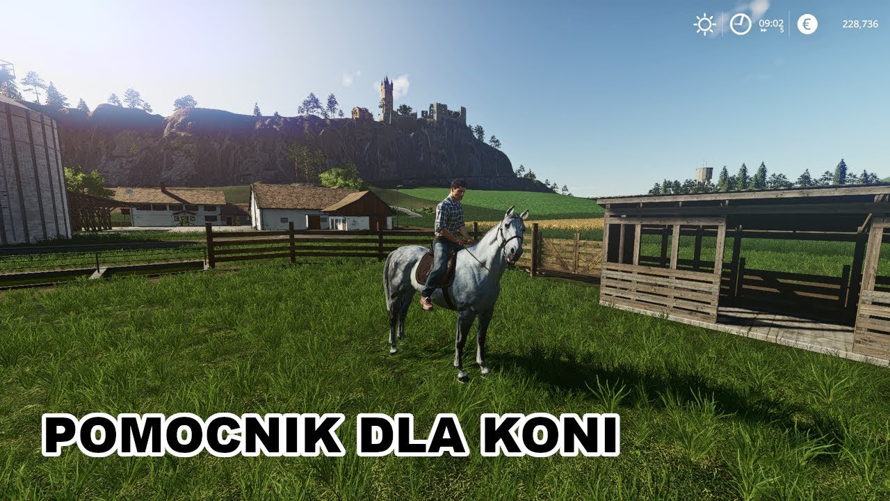 Farming Simulator 19/Najlepsza modyfikacja tygodnia/Pomocnik dla koni #1