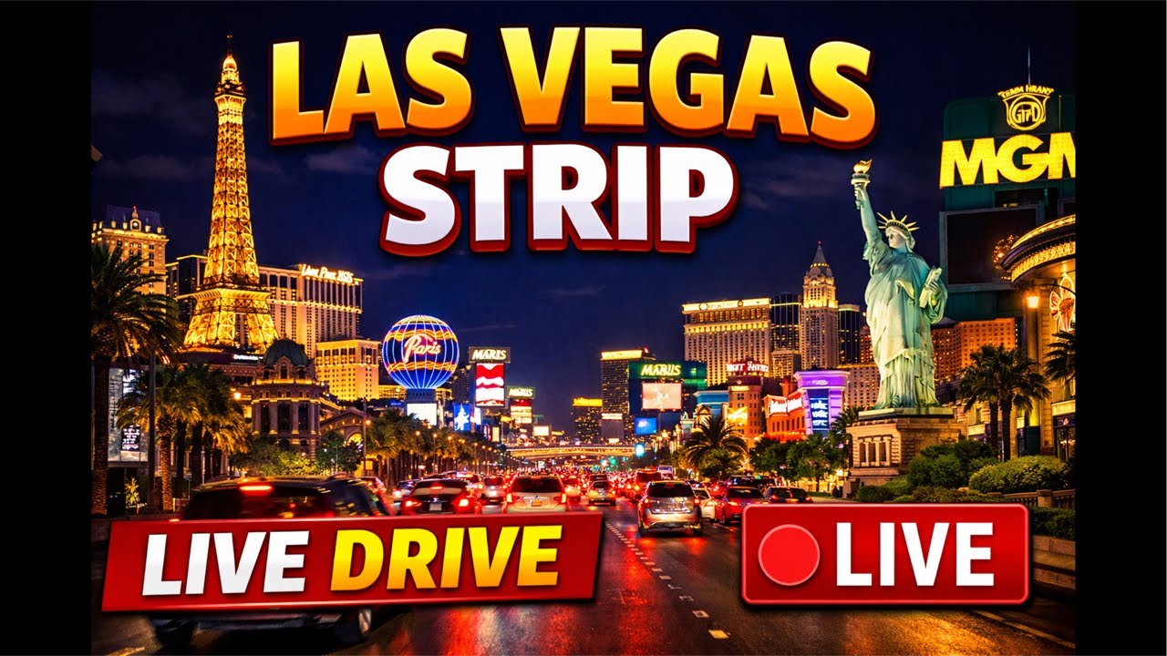 Las Vegas Strip Live Drive