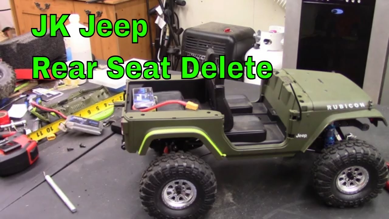 Skeleton Chassis Jeep JK Pt 2 // Rear Seat Delete.