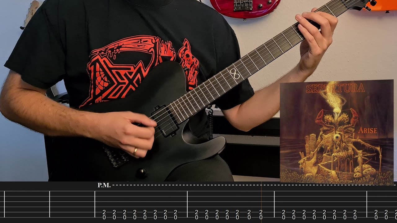 Sepultura - Altered State  (Rhythm Guitar Cover + Screentabs)
