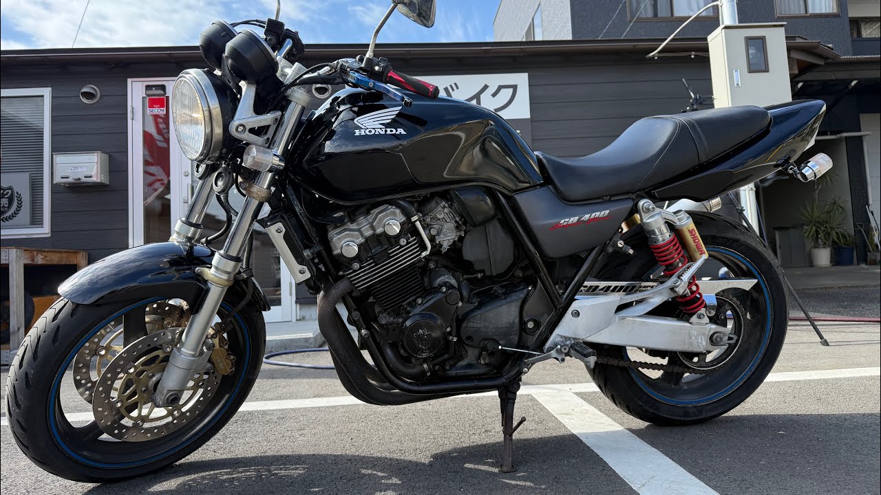 HONDA  cb400sf VTEC 外装・電装・走行動画