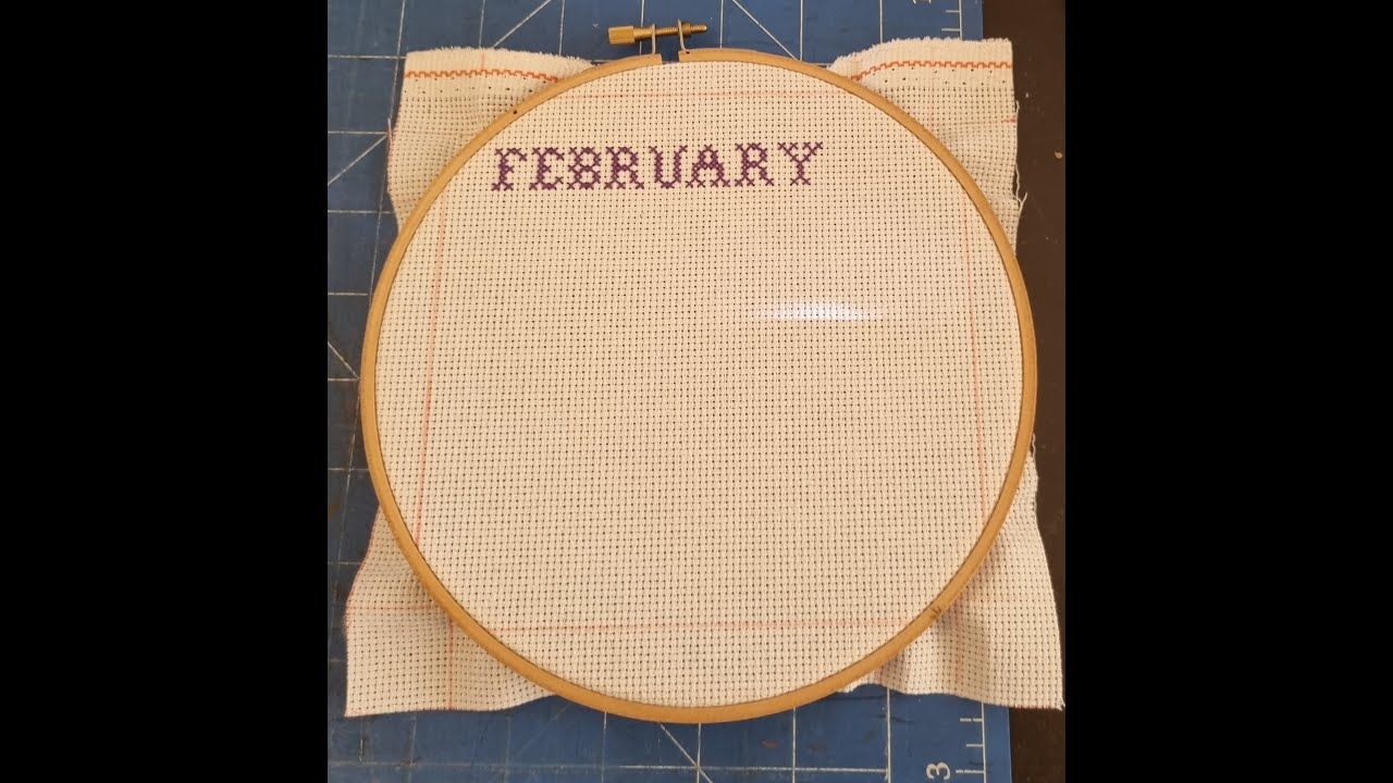 February cross stitch day 2