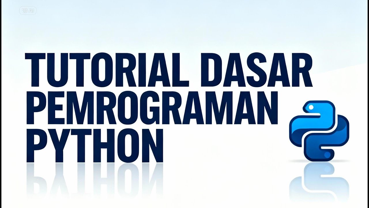 Tutorial dasar pemograman phyton