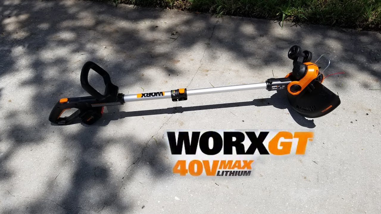 Worx GT 40-volt trimmer edger