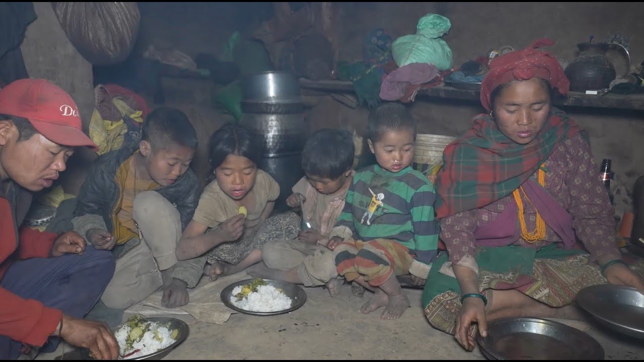 Myvillage official videos EP 813 || Cooking and eating food in village