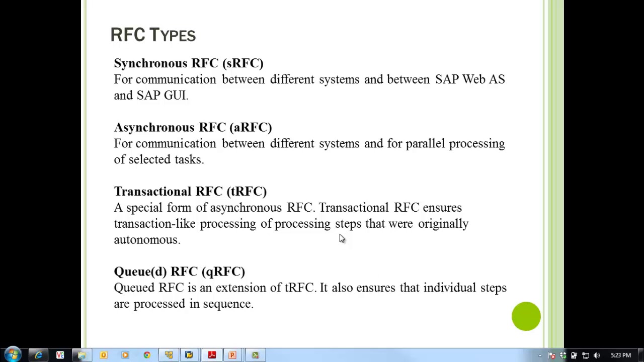 RFC Fundamentals