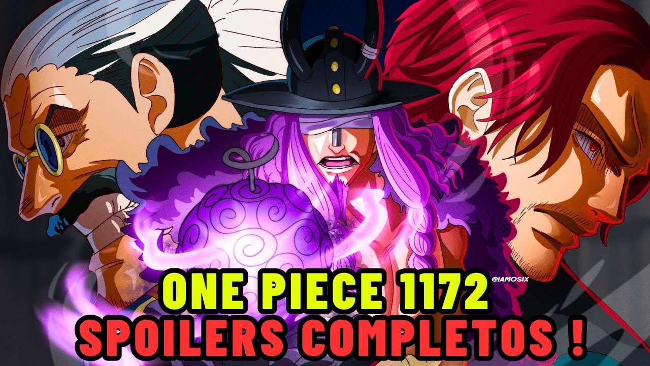 SPOILER COMPLETO ONE PIECE 1172 ! LA GUERRA INICIA !!