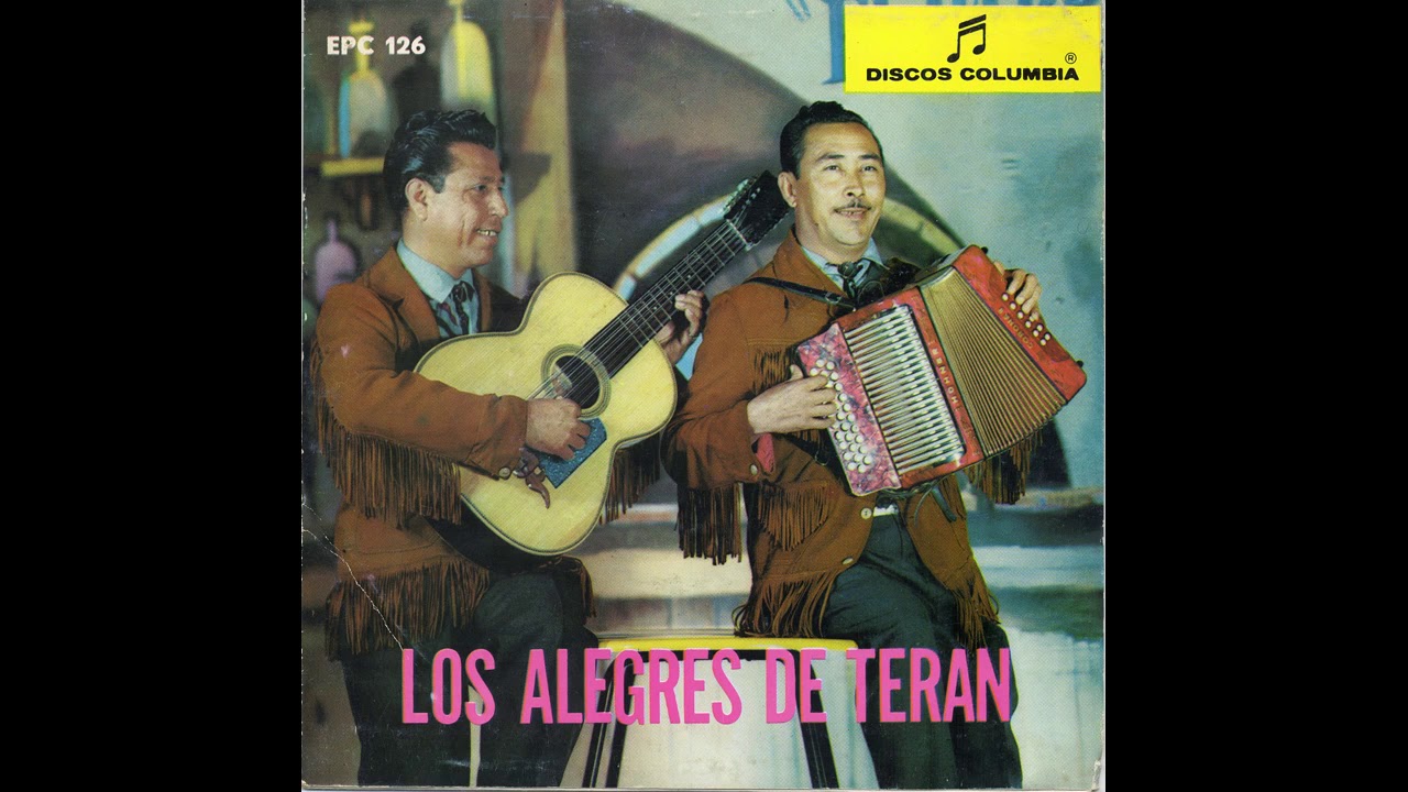 Los Alegres De Terán - Besame Y Olvidame  - Columbia epc-126-b-1