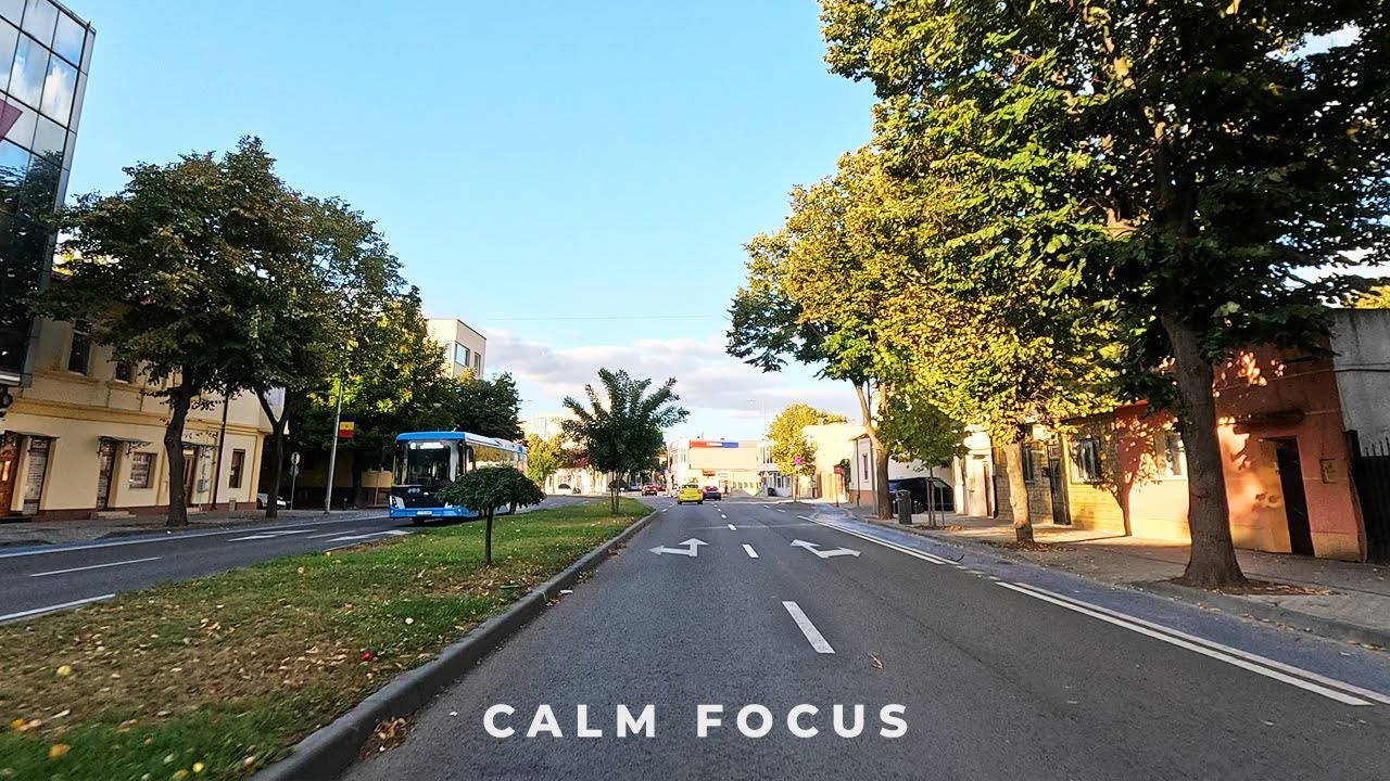 Calm City Driving Ambient Music for Focus and Deep Work