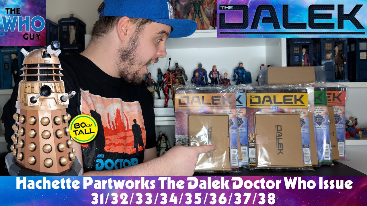 Hachette Partworks The Dalek Doctor Who Issue 31/32/33/34/35/36/37/38