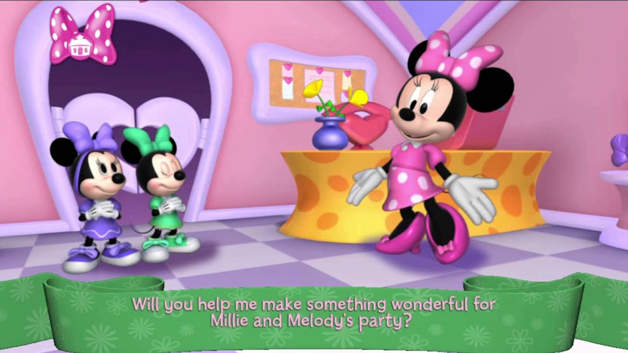 Minnie Mouse's Bowtique from Disney - best app demos for kids - Philip