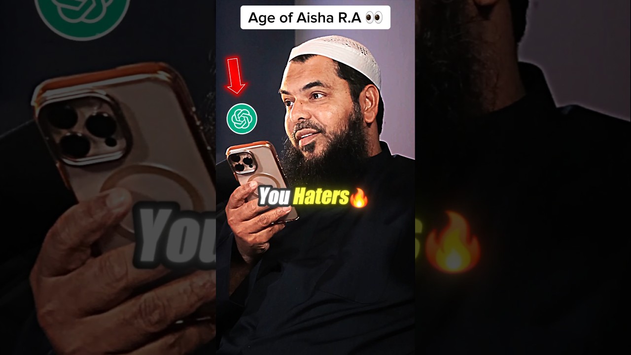 🔥👀 ChatGPT Says THIS on the Age of Aisha‼️ #shorts