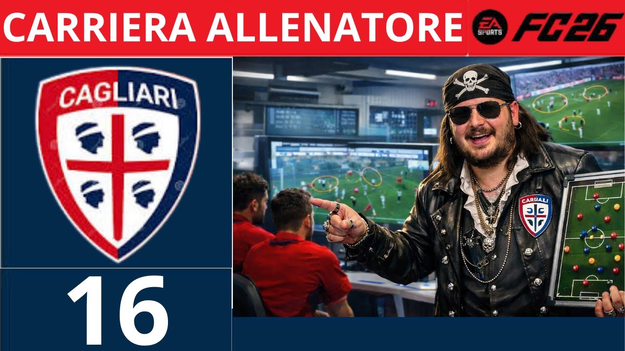 IL CAGLIARI CALCIO HA UN PROBLEMA DIFENSIVO IMPORTANTE? 🛡️► FC 26 Carriera Allenatore