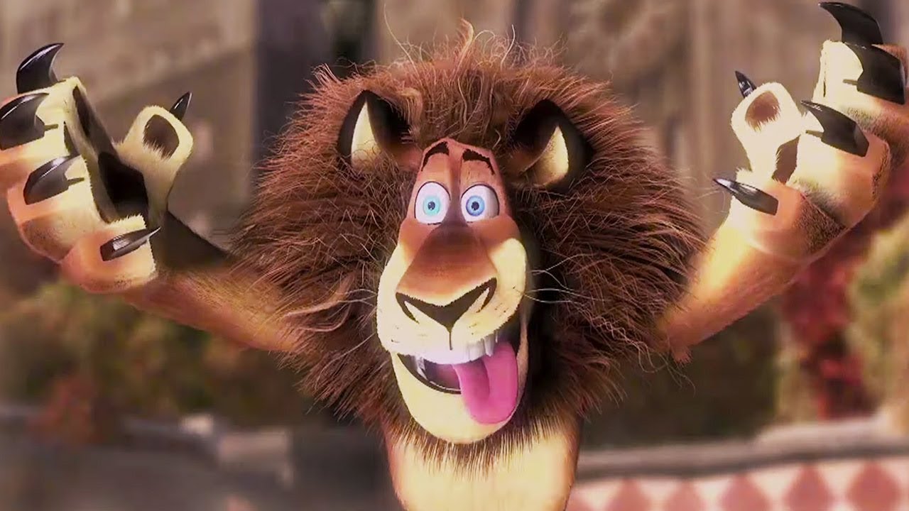 DreamWorks Madagascar en Español Latino | Alex Loco Compilacion | Dibujos Animados