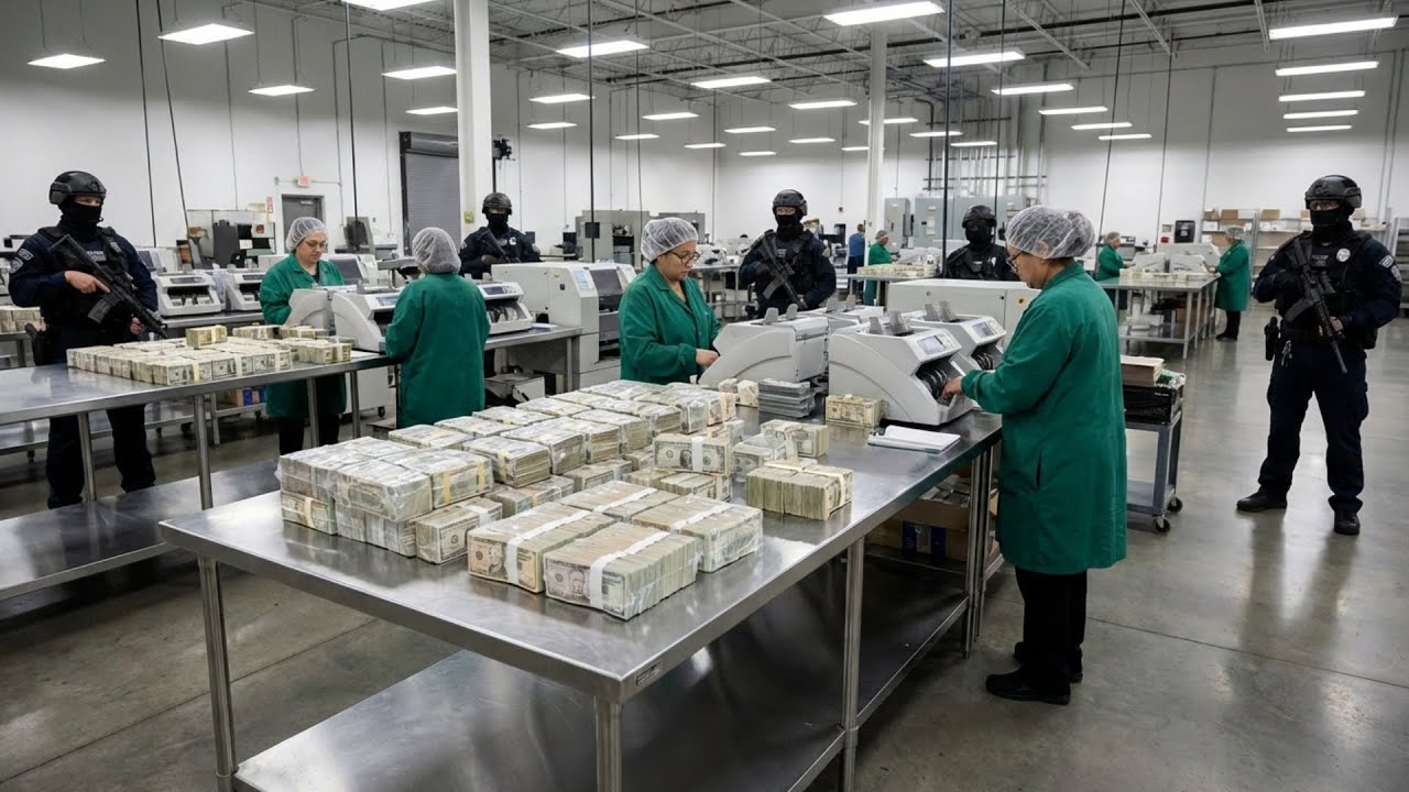 Most Satisfying Modern Factory Process: How US Currency is Printed | Industrial Production ASMR