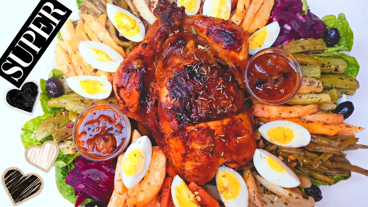 دجاج محمر ومعمر بالشعرية الصينية ومشوي في الفرن،🐔من شغل ايديكم🥰