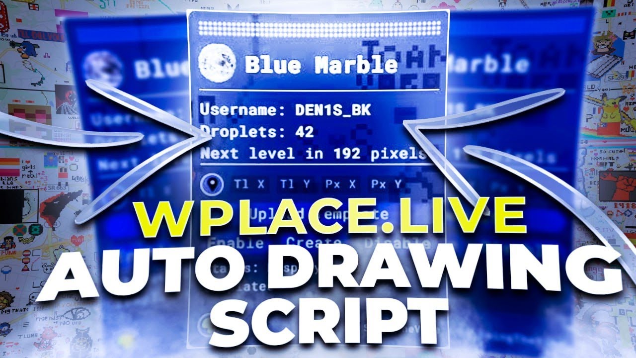 [NEWEST VERSION] Best WPLACE.LIVE Mod Menu | How To Install New Menu & Blue Marble