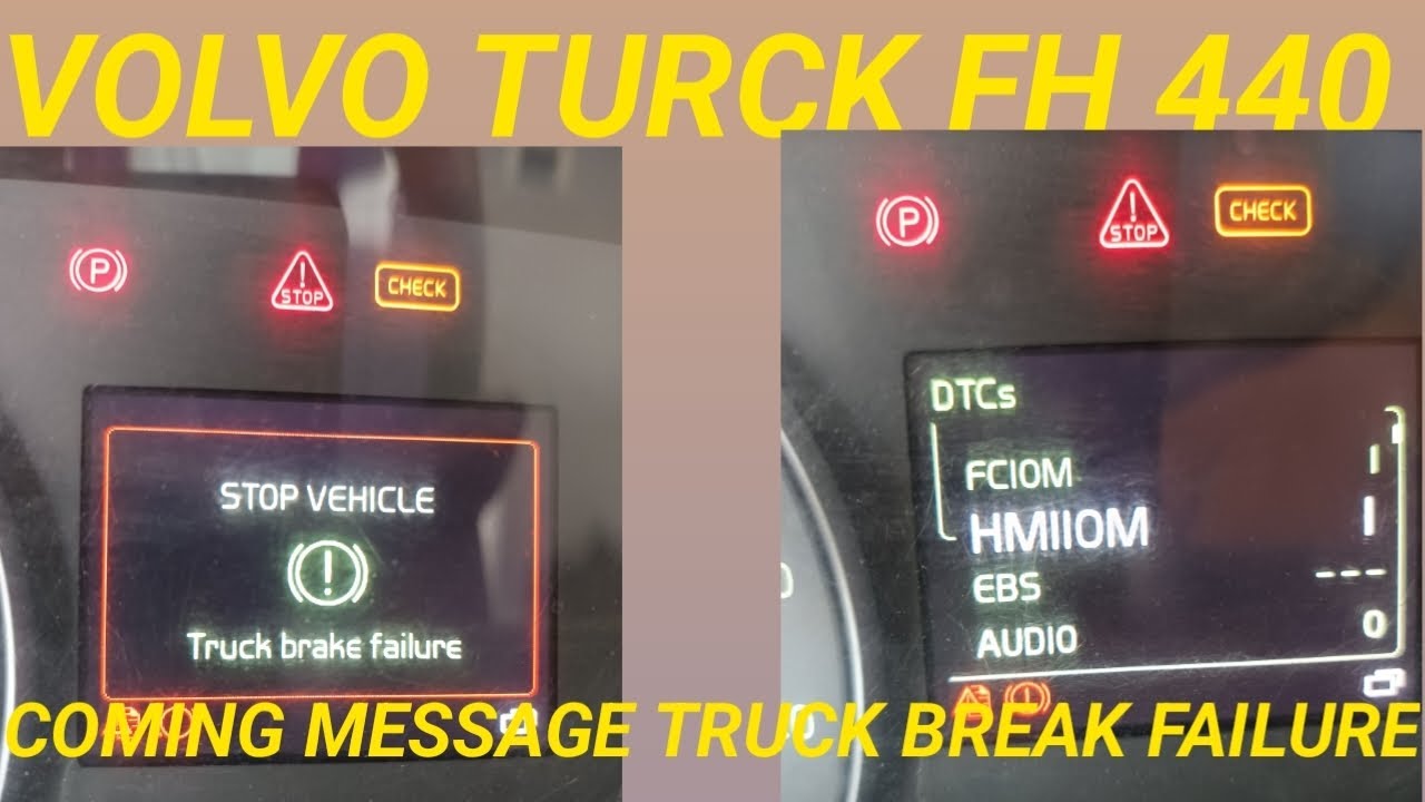 VOLVO TRUCK BRAKE FAILURE