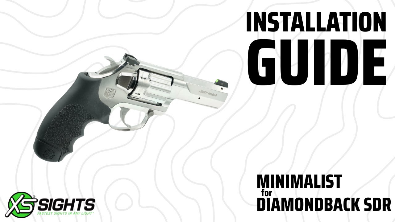 Минималистская установка прицела — Hammer & Punch — револьвер Diamondback SDR