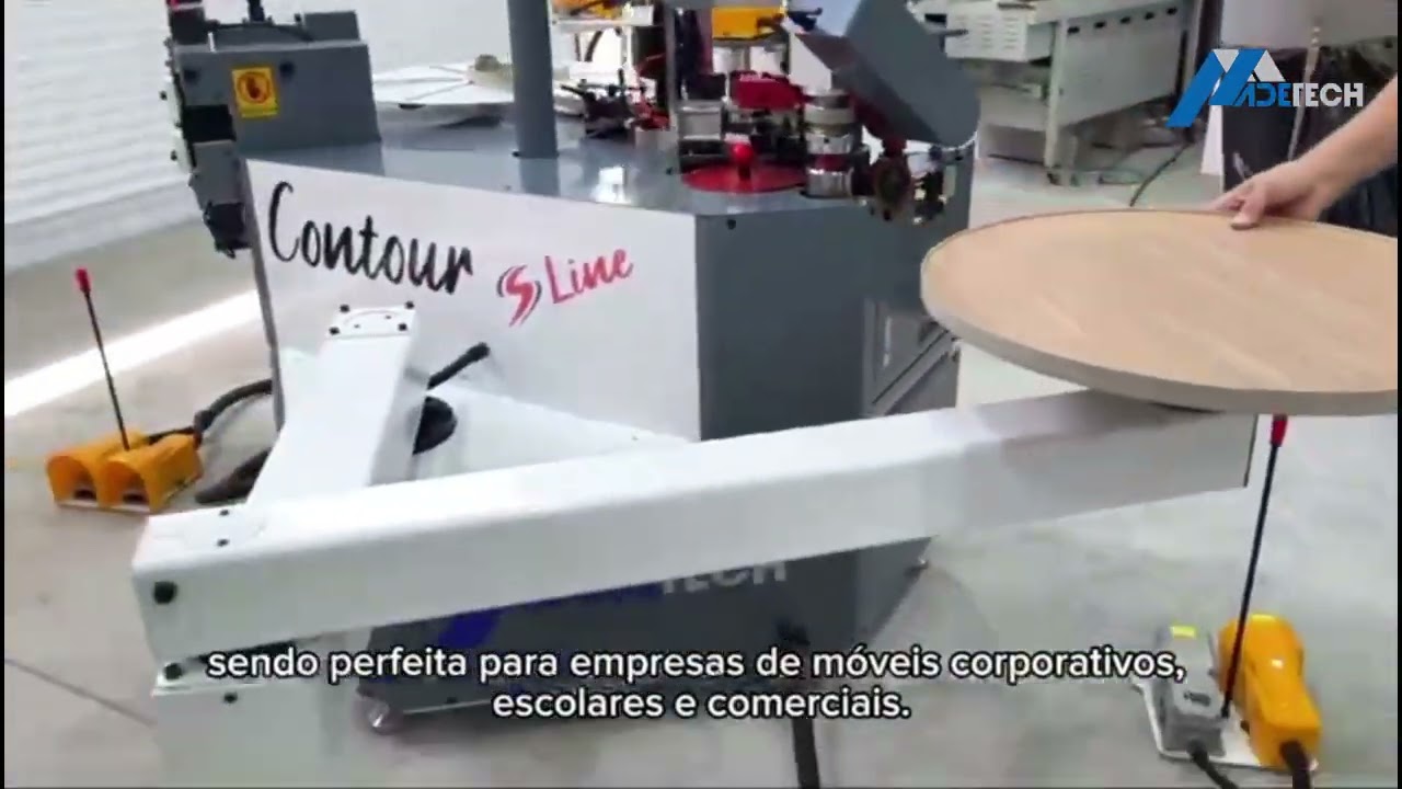 Contour S Line – Coladeira de Bordas para Peças Curvas e Formatos Especiais