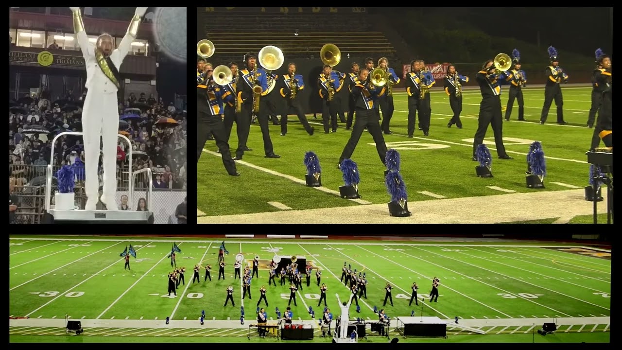 Waipahu High School Marching Band's performance at the Mililani Bandfest 2024
