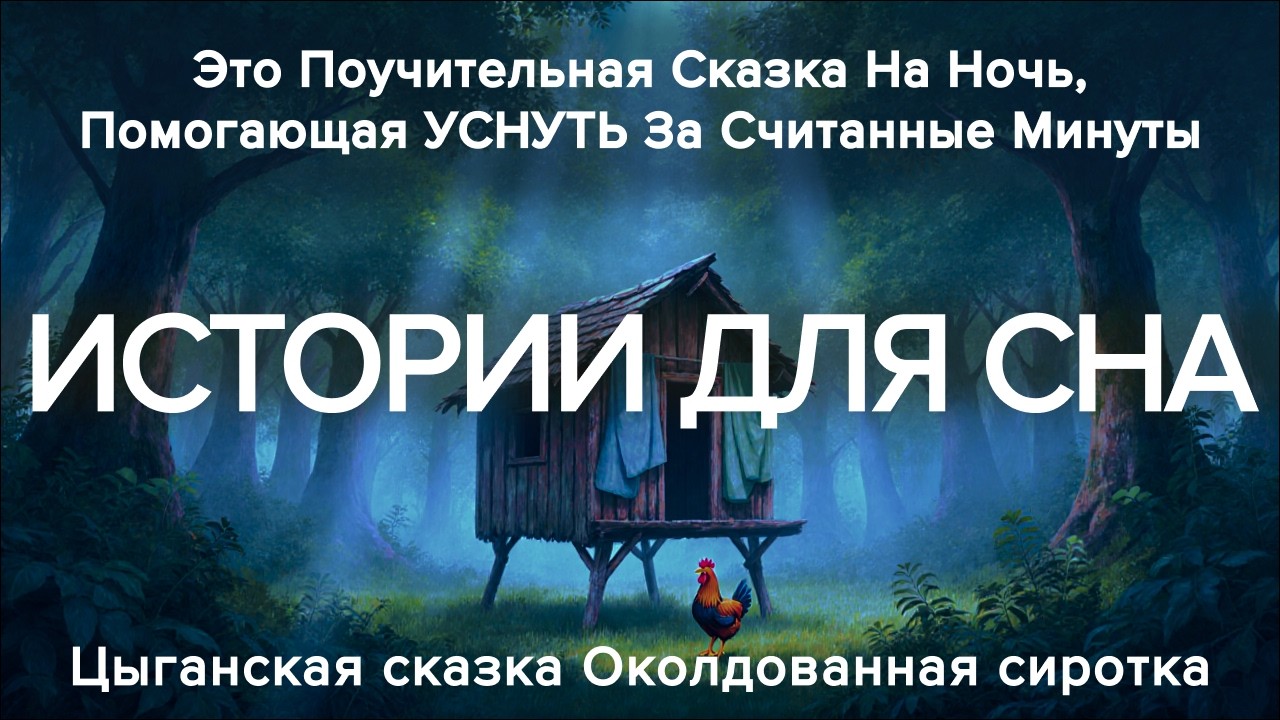 ✨Невероятно крепкий сон🌙 Авторская версия цыганской сказки «Околдованная сиротка»✨ Истории для сна