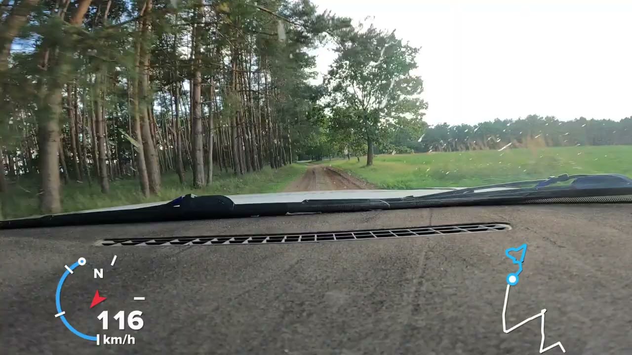 Rallye Bad Schmiedeberg 2023 WP6 Onboard Becker/Mürkens Audi Coupe Quattro