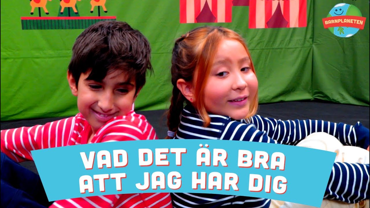 Vad det är bra att jag har dig - Barnsånger och barnmusik med Minikompisarna