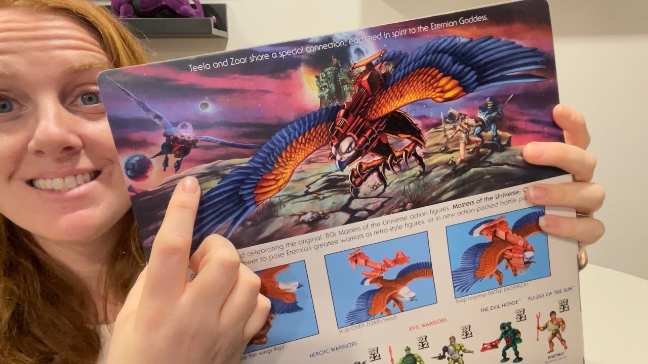 MASTERS OF THE UNIVERSE TEELA & ZOAR REVIEW!!