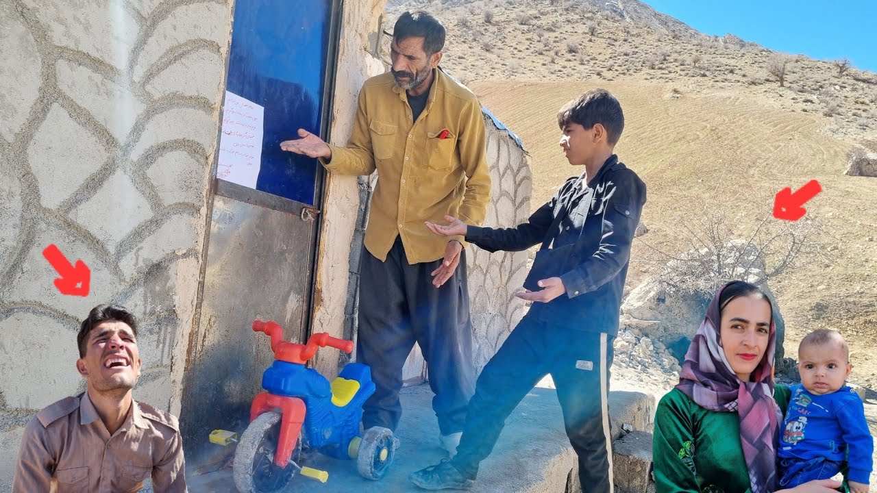 Master's attempt to search for Leila and Araz in Afshin nomadic hut 🥺💔