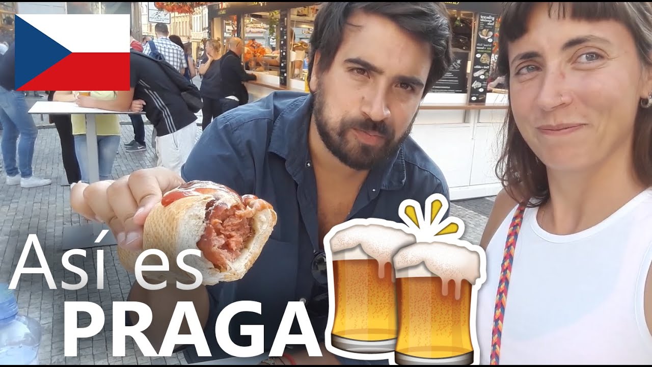 Probamos MUCHA COMIDA en PRAGA, Rep&uacute;blica Checa | VUELTALMUN