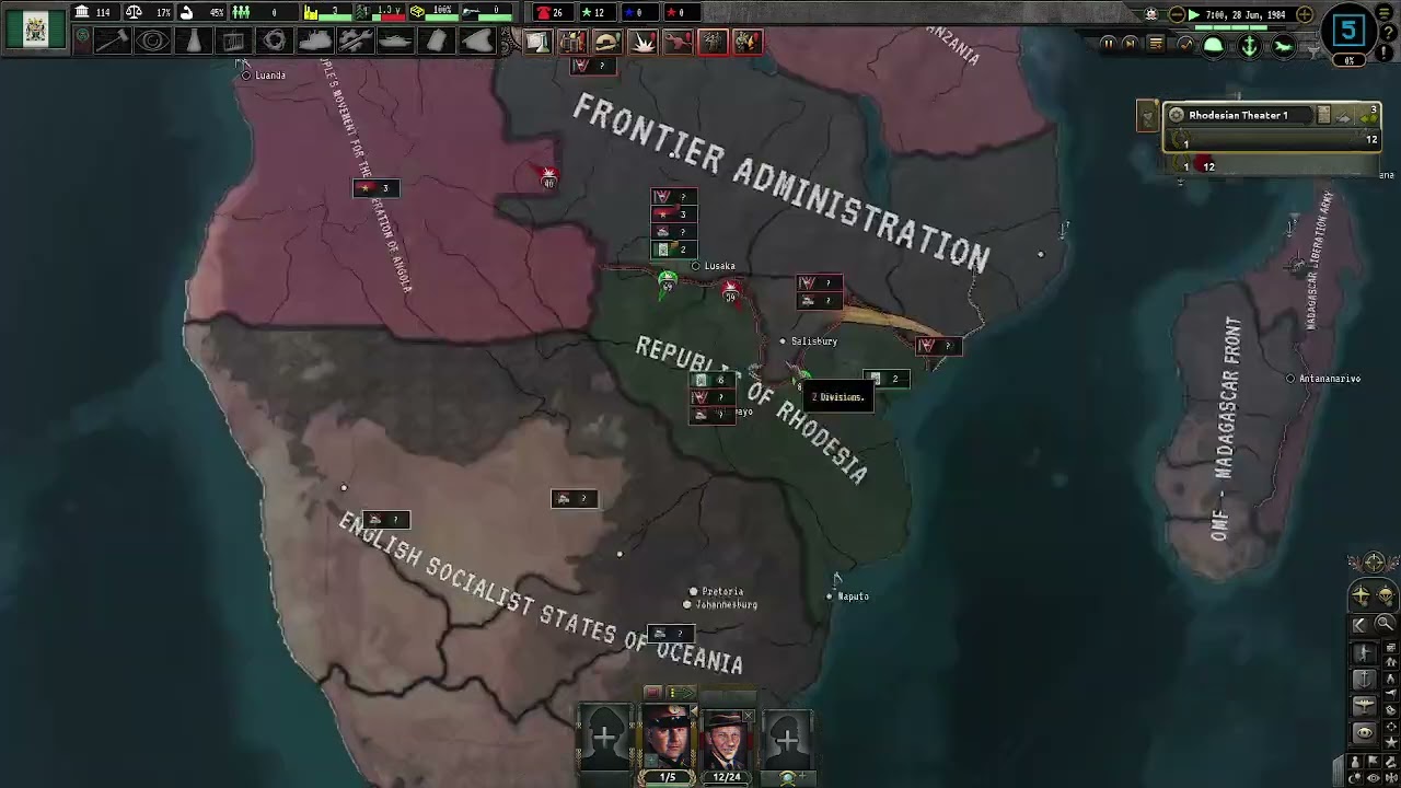 1984: Revolution - Oceania Revolt: Frontier Zone