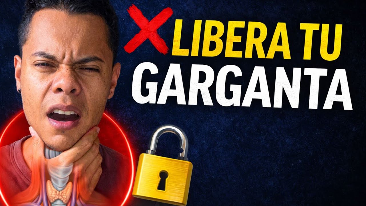 Como LIBERAR la GARGANTA para CANTAR 😫 | 5 pasos DEFINITIVOS