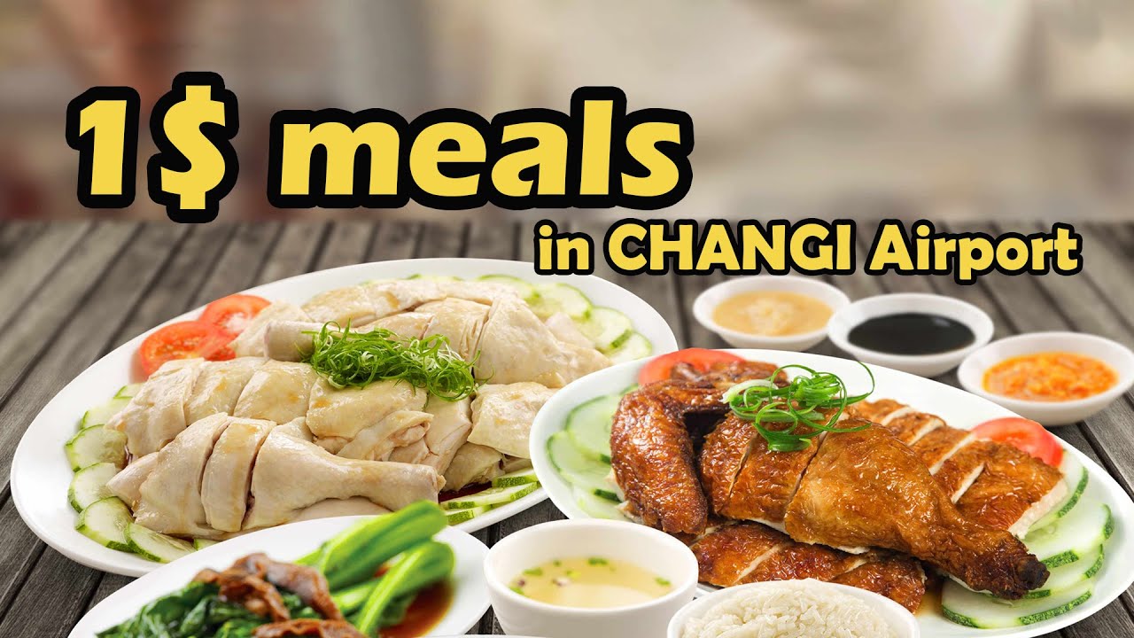 CHEAPEST food court in Changi Airport Terminal 3