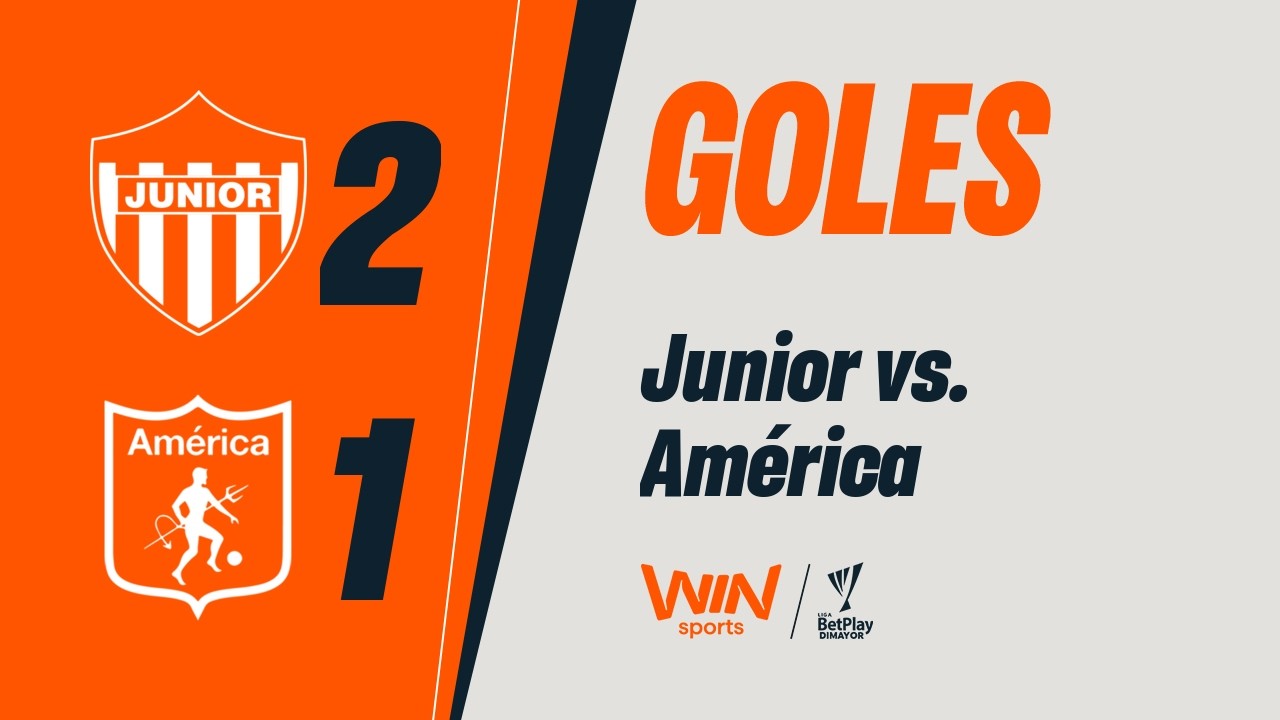 Junior vs. América (goles) | Liga BetPlay Dimayor 2026-1 | Fecha 7