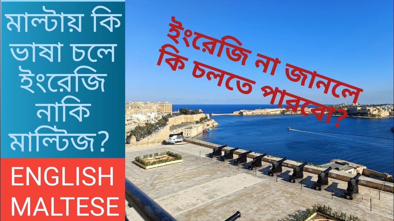 মাল্টায় কোন ভাষায় কথা বলতে হবে। ইংরেজি না জানলে কোনো সমস্যা হবে?