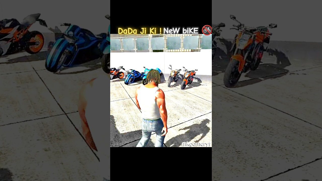 new bike showroom Franklin in Indian bike driving 3D 