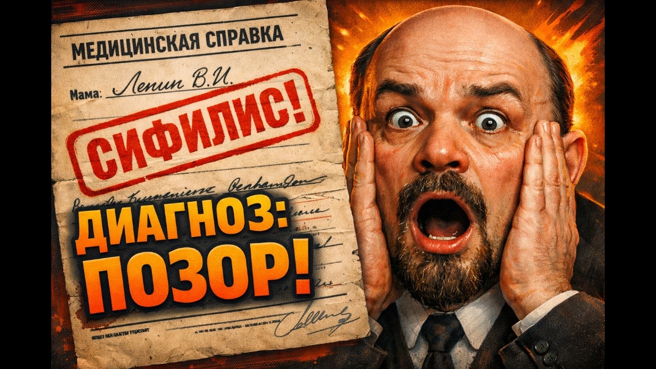 ГЛАВНЫЙ ПОЗОР СССР -  ДИАГНОЗ ЛЕНИНА: Что на самом деле скрыли в 1924 году?
