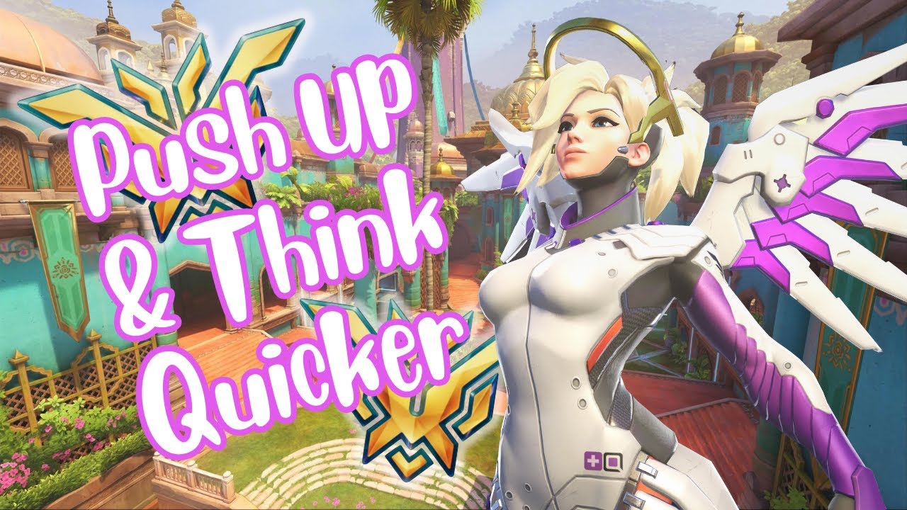 T500 Mercy VOD Review- Push up and Think Quicker | Console GM Mercy Main - Overwatch