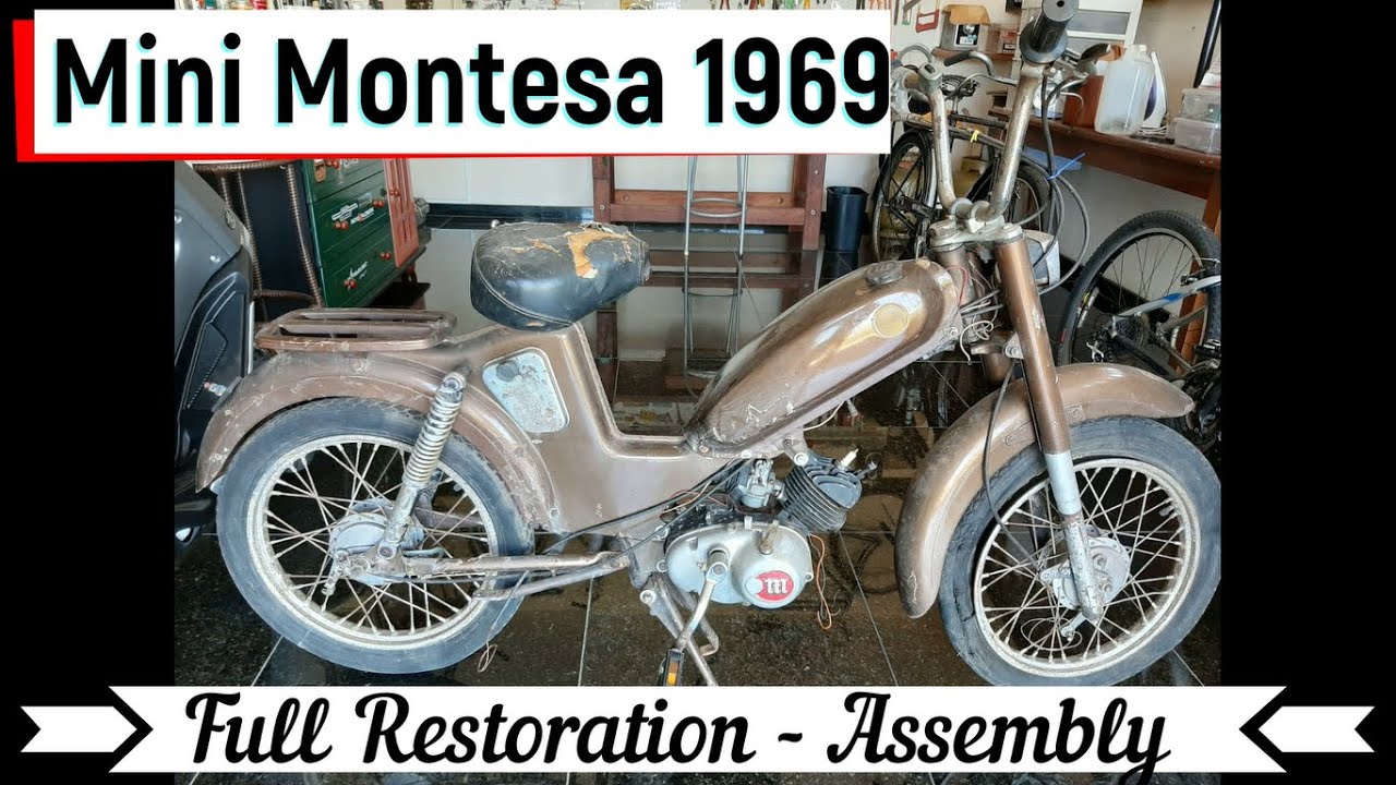 Full Restoration Mini Montesa 1969